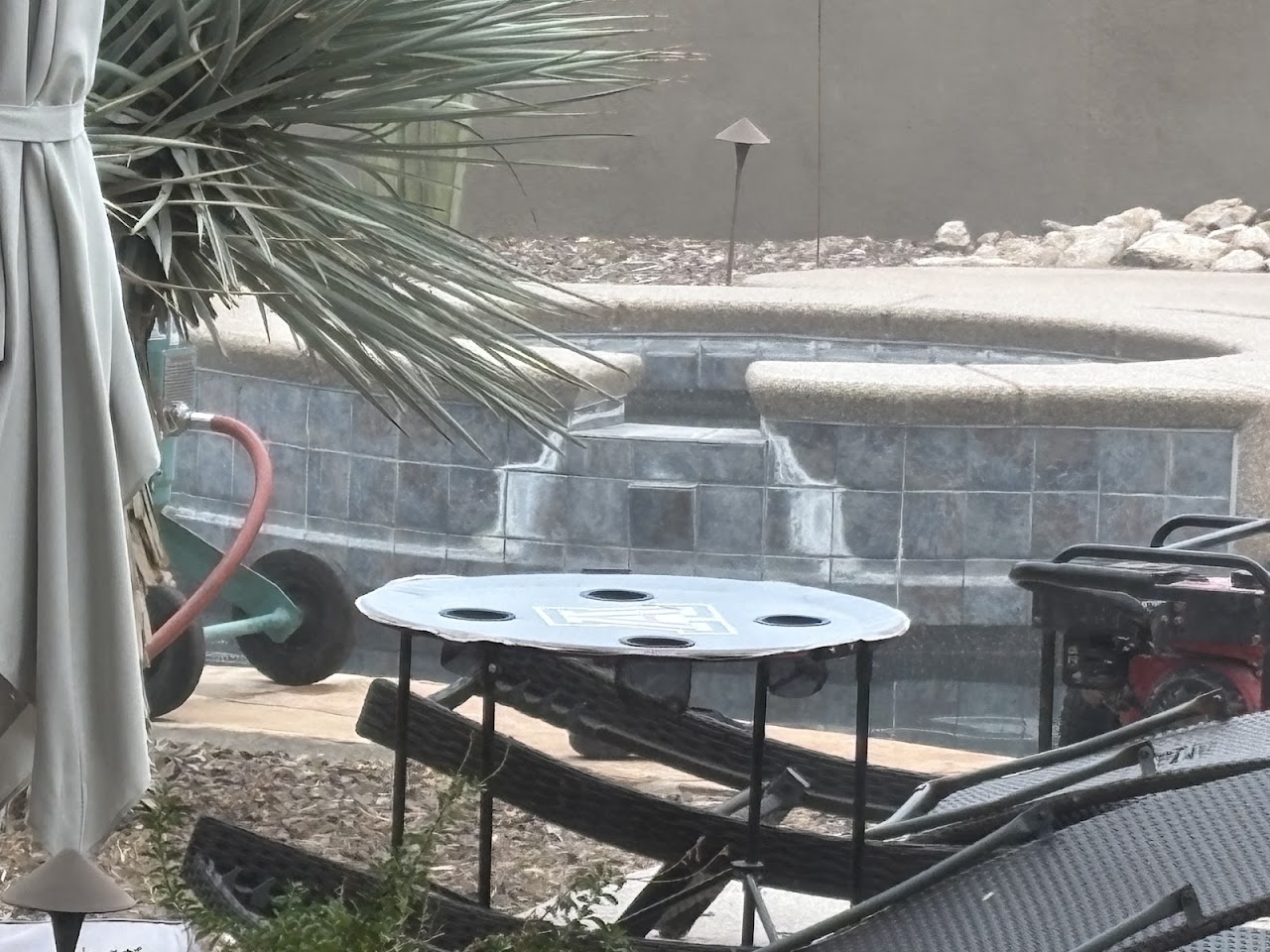 Slicks Pool Tile Cleaning project